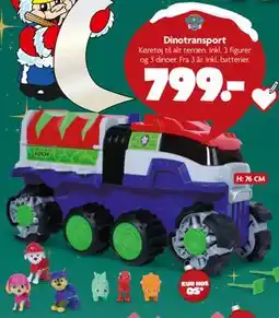 Fætter BR Dinotransport tilbud