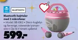 Fætter BR Bluetooth-højttaler med 2 mikrofoner tilbud