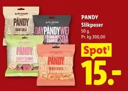 Lidl PANDY Slikposer tilbud