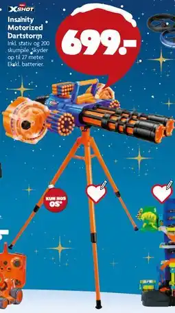 Fætter BR Insanity Motorized Dartstorm tilbud