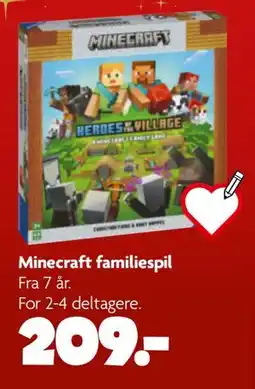 Fætter BR Minecraft familiespil tilbud