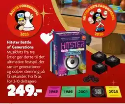 Fætter BR Hitster Battle of Generations tilbud