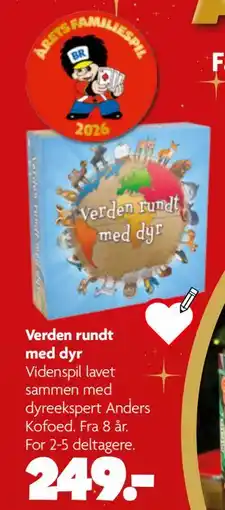 Fætter BR Verden rundt med dyr tilbud