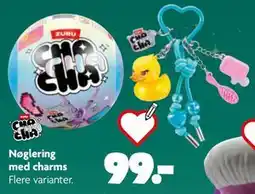 Fætter BR Nøglering med charms tilbud