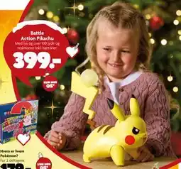Fætter BR Battle Action Pikachu tilbud