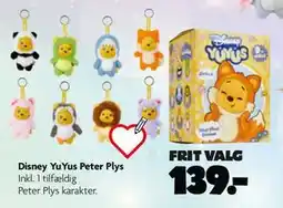 Fætter BR Disney YuYus Peter Plys tilbud