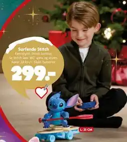 Fætter BR Surfende Stitch tilbud