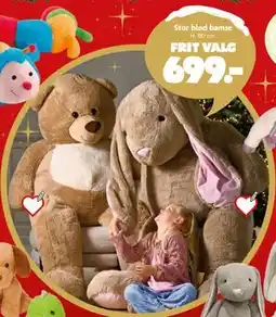 Fætter BR Stor blød bamse tilbud