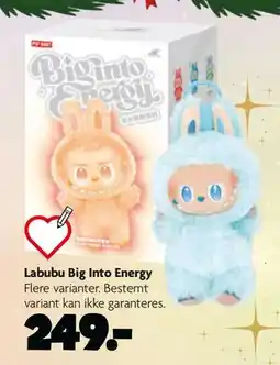 Fætter BR Labubu Big Into Energy tilbud