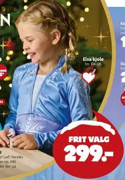 Fætter BR Elsa kjole tilbud
