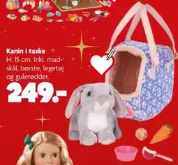 Fætter BR Kanin i taske tilbud
