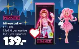 Fætter BR Minnee dukke tilbud