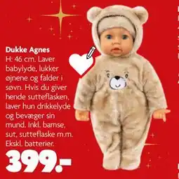 Fætter BR Dukke Agnes tilbud