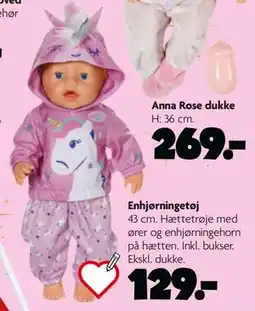 Fætter BR Enhjørningetøj tilbud