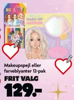 Fætter BR Makeupspejl eller farveblyanter 12-pak tilbud