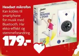 Fætter BR Headset mikrofon tilbud