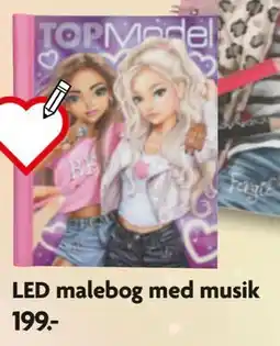 Fætter BR LED malebog med musik tilbud