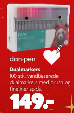 Fætter BR dan•pen Dualmarkers tilbud