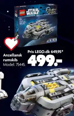 Fætter BR Anzellansk rumskib tilbud