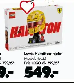 Fætter BR Lewis Hamilton-hjelm tilbud
