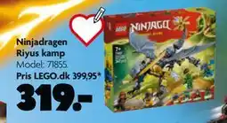 Fætter BR Ninjadragen Riyus kamp tilbud