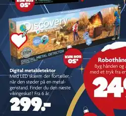 Fætter BR Digital metaldetektor tilbud