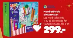 Fætter BR Numberblocks aktivitetssæt tilbud