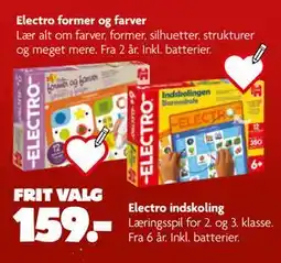 Fætter BR Electro former og farver tilbud