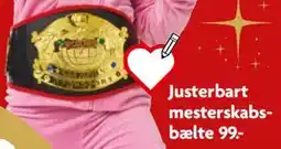 Fætter BR Justerbart mesterskabsbælte tilbud
