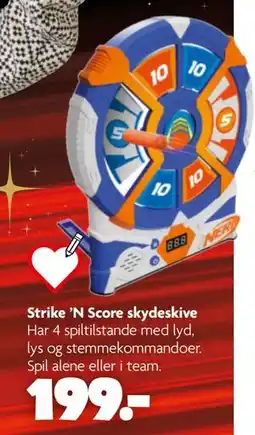 Fætter BR Strike ’N Score skydeskive tilbud