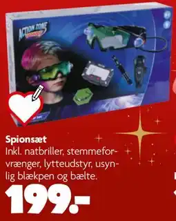 Fætter BR Spionsæt tilbud