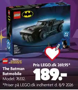 Fætter BR The Batman Batmobile tilbud