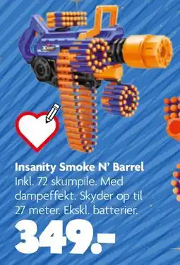 Fætter BR Insanity Smoke N’ Barrel tilbud