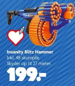 Fætter BR Insanity Blitz Hammer tilbud
