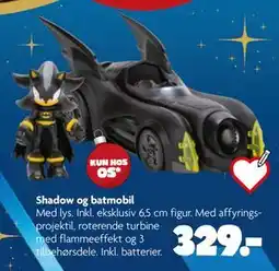 Fætter BR Shadow og batmobil tilbud