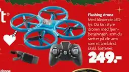Fætter BR Flashing drone tilbud