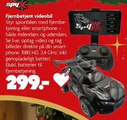 Fætter BR Fjernbetjent videobil tilbud