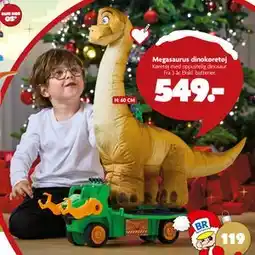 Fætter BR Megasaurus dinokøretøj tilbud