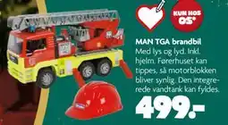 Fætter BR MAN TGA brandbil tilbud