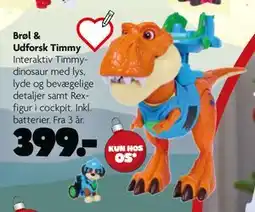Fætter BR Brøl & Udforsk Timmy tilbud