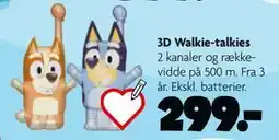 Fætter BR 3D Walkie-talkies tilbud