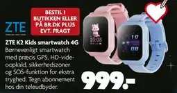 Fætter BR ZTE K2 Kids smartwatch 4G tilbud