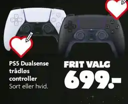 Fætter BR PS5 Dualsense trådløs controller tilbud