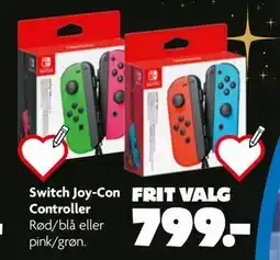 Fætter BR Switch Joy-Con Controller tilbud