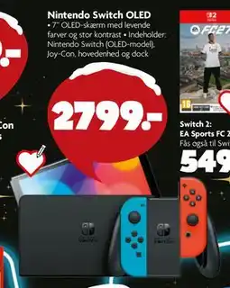 Fætter BR Nintendo Switch OLED tilbud