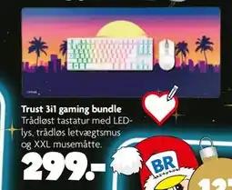 Fætter BR Trust 3i1 gaming bundle tilbud