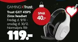 Fætter BR Trust GXT 415PS Zirox headset tilbud
