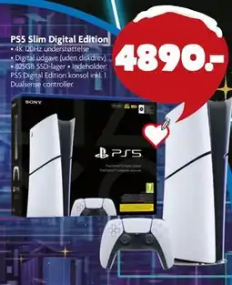 Fætter BR PS5 Slim Digital Edition tilbud