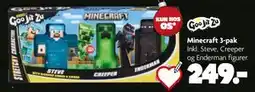 Fætter BR Minecraft 3-pak tilbud