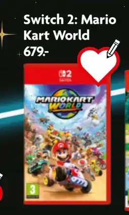 Fætter BR Switch 2: Mario Kart World tilbud